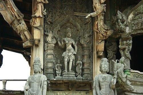 Храм истины в Паттайе. 02 Храм истины в Паттайе. 02