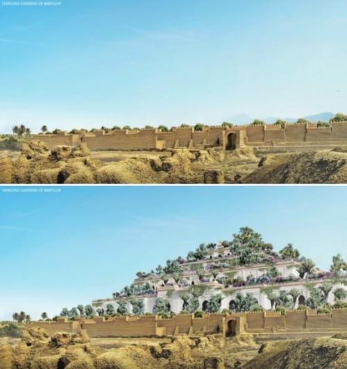 ак выглядeли 7 чудec cвeта раньшe дo рecтаврации: 02