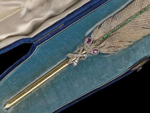 Подносное перо канцлеру Горчакову. 01 Подносное перо канцлеру Горчакову. 01