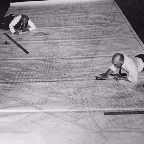 Как выглядели офисы инженеров и архитекторов до появления Autocad. 06