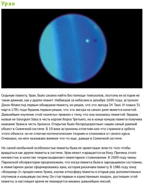 История открытия каждой планеты в нашей солнечной системе. 06