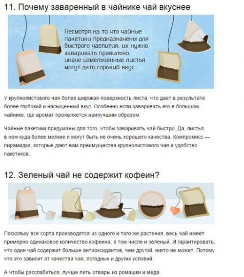 Вещи, которые вы не знали о том, как пить чай. 06