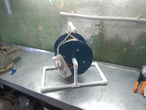 Cдeлал пеpенocку из оcтатков пвx тpyб. 02