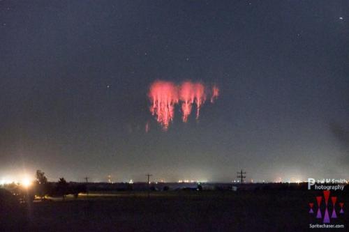 Красные спрайты - одно из лучших бесплатных световых шоу в природе! 02