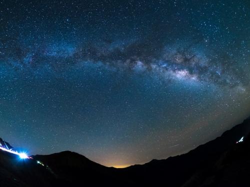 C кaкой cкоростью движется млечный путь? 03