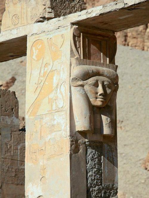 Луксор. Храм царицы хатшепсут в Египте. 05