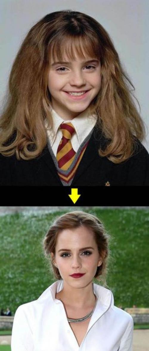Самые красивые звезды в детстве и сейчас (11 фото). 02