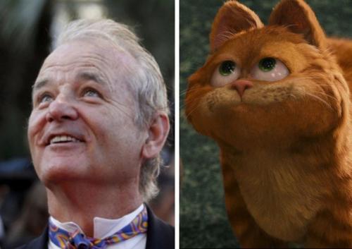 Актеры, которые безумно похожи на своих мультгероев. 05