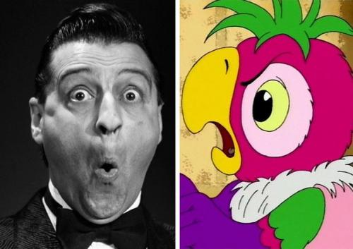 Актеры, которые безумно похожи на своих мультгероев. 08