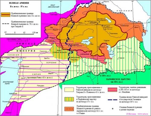 Древняя Армения. В пору своего расцвета это была империя, выходившая к трём морям. 02 Древняя Армения. В пору своего расцвета это была империя, выходившая к трём морям. 02