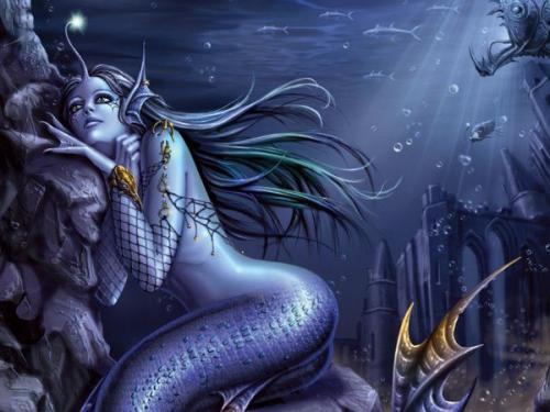 Океаноиды - высокоразвитая подводная цивилизация.
