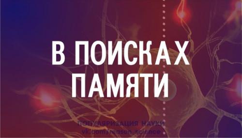 Эрик ричард кандель в поисках памяти.