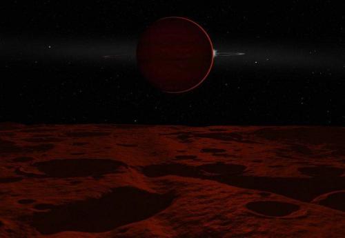 Далёкий мир: солнечное затмение на Каллисто.