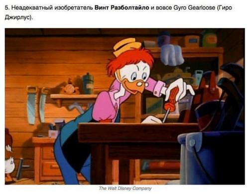 Как на самом деле звали героев диснеевских мультиков? 04