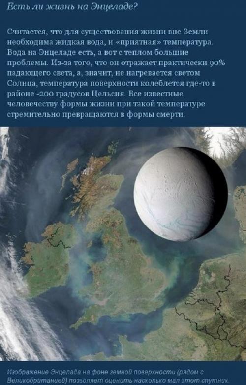 Альбинос солнечной системы - энцелад. 06