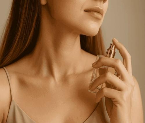 Вопреки популярному мнению, наносить парфюм на шею может быть опасно. 01