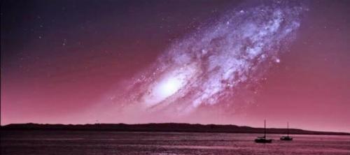 Наглядное изображение того, что было бы, если наша планета находилась в других частях вселенной. 04