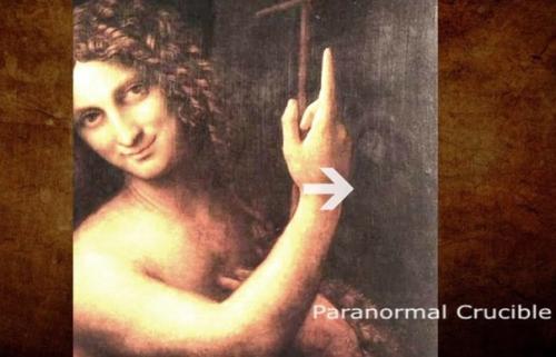 Портрет пришельца на картине да Винчи. 01