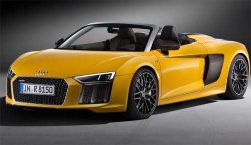 Родстер Audi R8 Spyder атмосферный двигатель V10 получил.