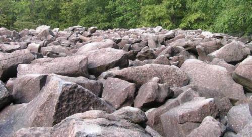 Загадка природы: звенящие камни пенсильвании.