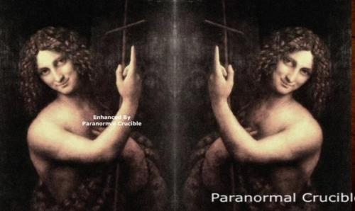 Портрет пришельца на картине да Винчи. 02