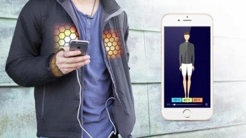 Куртка с автоматическим климат - контролем.

