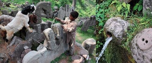 Ритуальные комплексы с необычными каменными всадниками в Гималаях. 01 Ритуальные комплексы с необычными каменными всадниками в Гималаях. 01