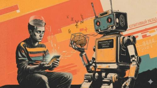 Искусственный интеллект делает людей глупее и отражается на их когнитивных способностях.

