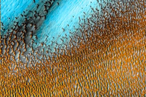 Создатель карты марса: подборка фото планеты от Mars Odyssey к 20-летию работы миссии. 03