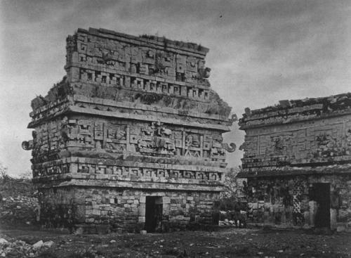 Города Майя на юкатане, фото XIX века. 04