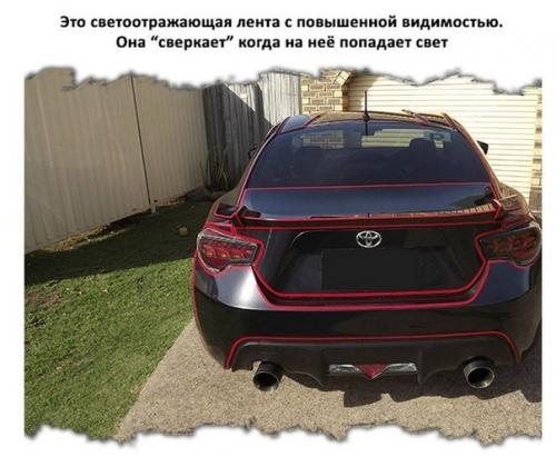 Дизайн автомобиля в стиле Tron. 01