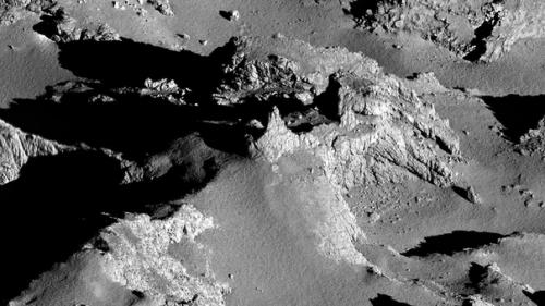 На снимках орбитального космического аппарата Розе тта - комета 67P/чурюмова - Герасименко. 06