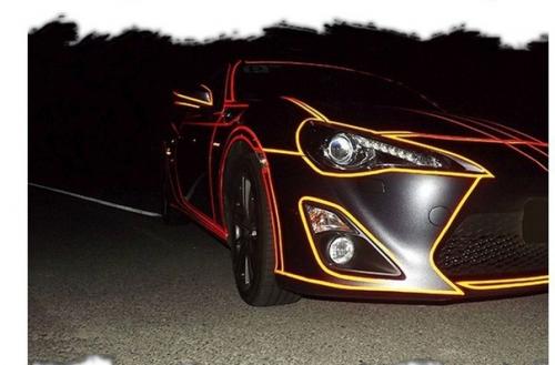 Дизайн автомобиля в стиле Tron. 07