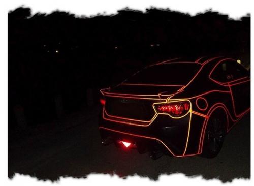 Дизайн автомобиля в стиле Tron. 05