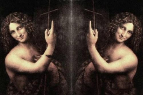 Портрет пришельца на картине да Винчи. 02