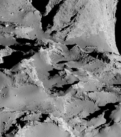 На снимках орбитального космического аппарата Розе тта - комета 67P/чурюмова - Герасименко. 01