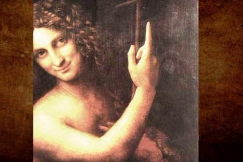 Портрет пришельца на картине да Винчи. 01