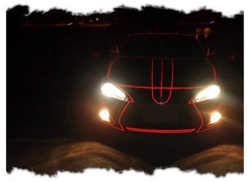 Дизайн автомобиля в стиле Tron. 06