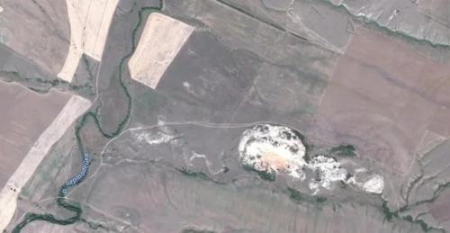 Аномальный кратер в степи в волгоградской области. 02 Аномальный кратер в степи в волгоградской области. 02