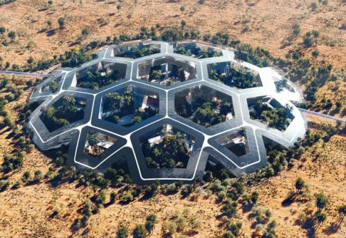 Архитекторы из Испании показали, как могут выглядеть города будущего. 01