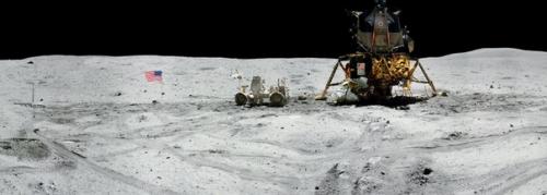 Фото: опубликованы панорамные снимки миссий Аполлон. 04 Фото: опубликованы панорамные снимки миссий Аполлон. 04