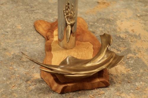 Анаморфные cкульптуры от английского дизайнера джонти харвитца, которые видны , внимание, только в отражении. 03