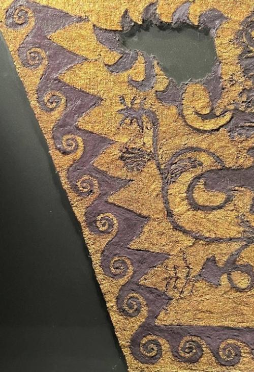 Золотошвейные погребальные полотна меды, жены Филиппа II македонского, отца Александра великого, датировка - ок. 02