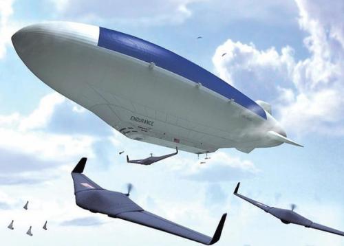 Представлен концепт носителя беспилотников.

