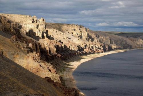 Береговая архитектура реки оленёк. 03