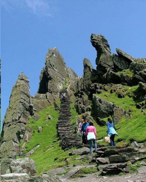 Скеллиг - Майкл.  Мистический монастырь посреди океана. 03 Скеллиг - Майкл.  Мистический монастырь посреди океана. 03