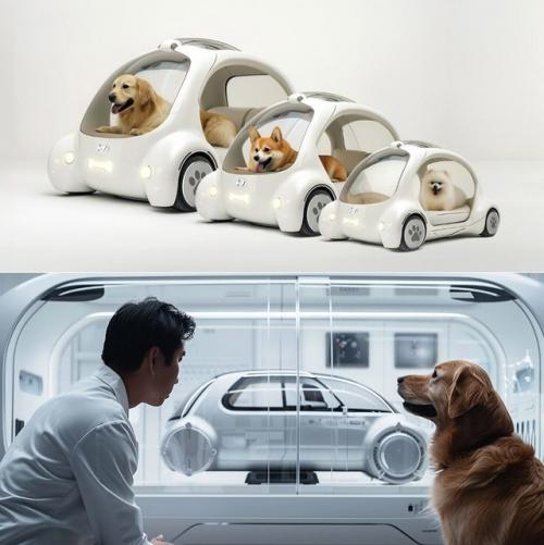 Hyundai показал концепт автономного авто для собак Dogability. 02
