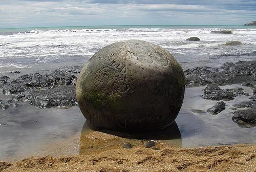 Валуны моераки прибыли к нам с другой планеты? 03 Валуны моераки прибыли к нам с другой планеты? 03