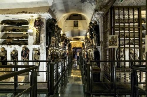Катакомбы капуцинов в Палермо, Сицилия. 03
