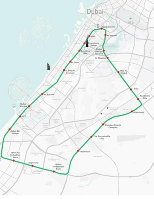 The Loop от URB - это климатически контролируемый пешеходно - велосипедный коридор протяжённостью 93 км. 09